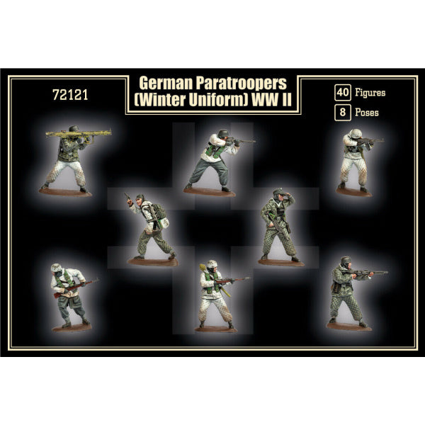 1/72 WWII German Paratroopers (Winter Uniform) Box (Mars)