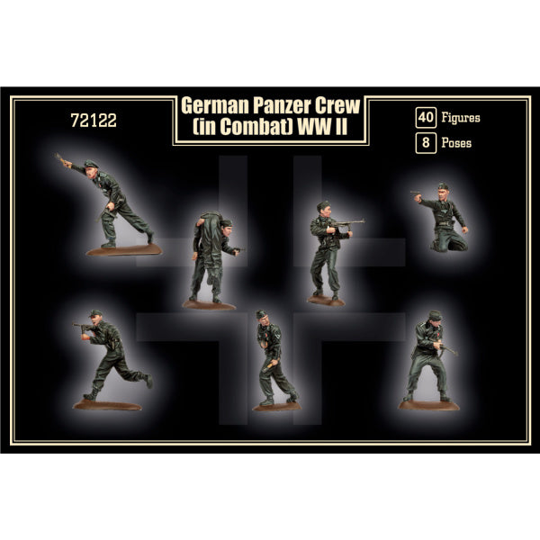 1/72 WWII German Panzer Crew in Combat Box (Mars)