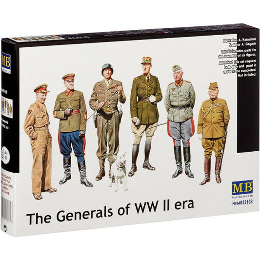 1/35 The Generals of WW2 Box (MasterBox)