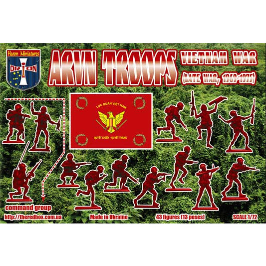 1/72 Vietnam War ARVN Troops (Late War) Box (Orion)