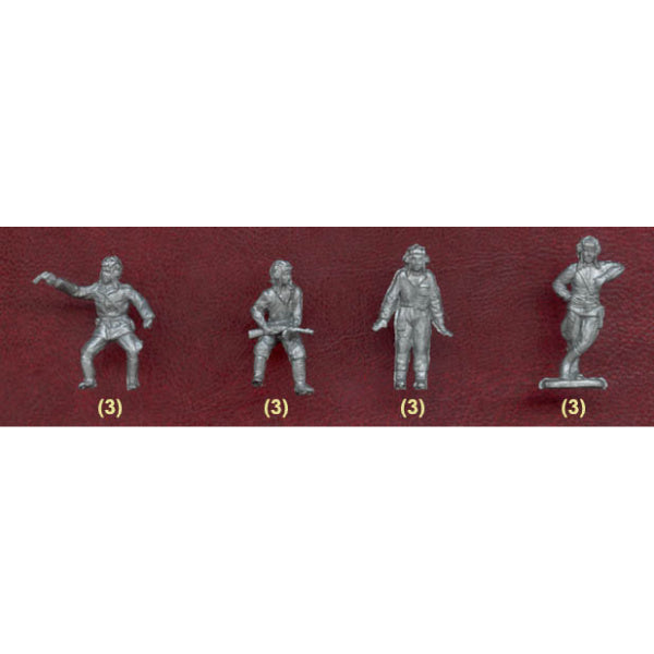 1/72 Soviet Tankmen & Crew (Summer) Box (Orion)