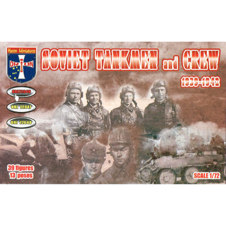 1/72 Soviet Tankmen and Crew (1939-1942) Box (Orion)
