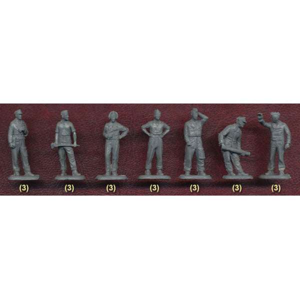1/72 German WWII Panzer Soldiers (Basic Set 2) Box (Orion)