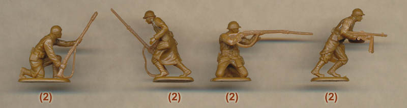 1/72 WW1 French Infantry Box (Pegasus)
