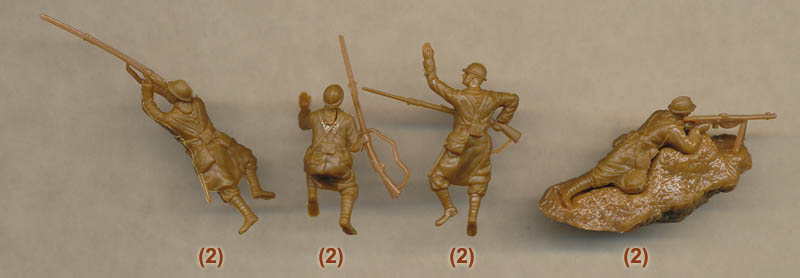 1/72 WW1 French Infantry Box (Pegasus)