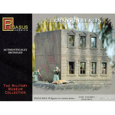 1/72 WW2 German Soldiers & Civilians Box (Pegasus)