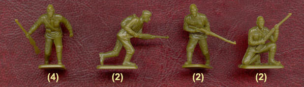 1/72 WW2 Russian Infantry (Summer) Box (Pegasus)