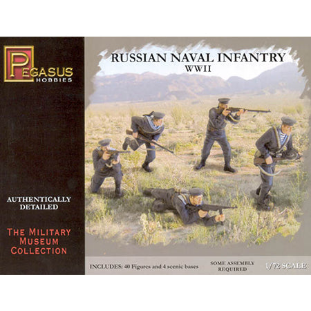 1/72 WW2 Russian Naval infantry Box (Pegasus)