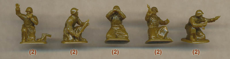 1/72 WW2 Russian Mortar Teams Greatcoat Box (Pegasus)