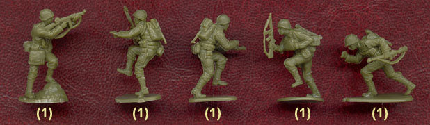 1/72 WW2 U.S. Rangers D-Day Box (Pegasus)