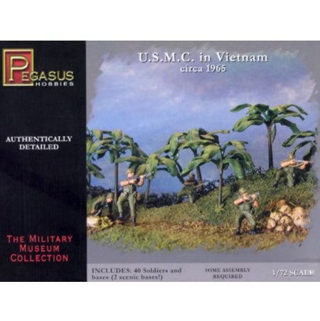 1/72 WW2 USMC Vietnam 1965 Box (Pegasus)