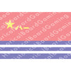 HBG China Ensign Flag (1949-P) Build Plate Flag