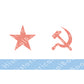 HBG USSR Naval Ensign (1950-1991) Build Plate Flag