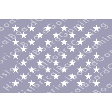 HBG US Naval Jack (1960-P) Build Plate Flag