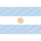 HBG Argentina (1861-P) Build Plate Flag
