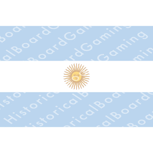 HBG Argentina (1861-P) Build Plate Flag