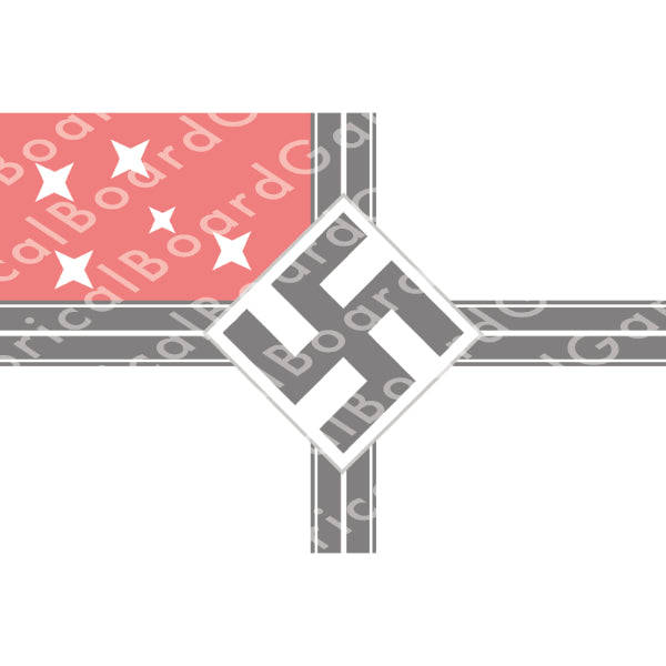 HBG New Swabia Flag (1939-1945) Build Plate Flag