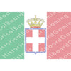 HBG Italian Co-Belligerent Army (1943-1945) Build Plate Flag