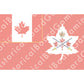HBG Canada Army (2016-P) Build Plate Flag