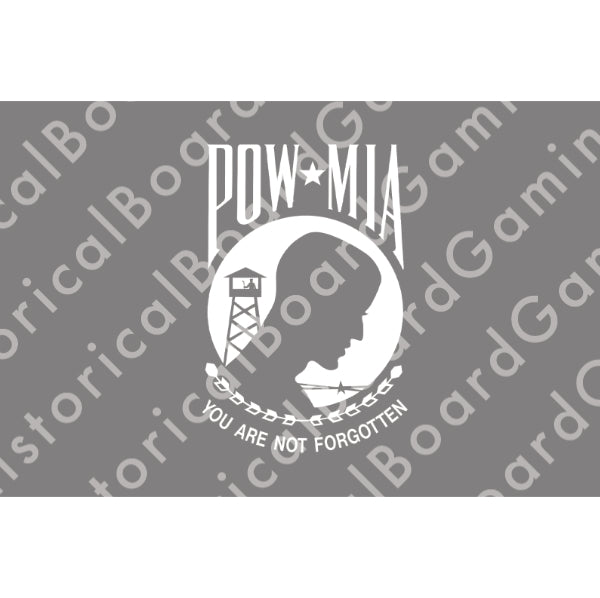 HBG POW-MIA Flag (1972-P) Build Plate Flag