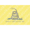 US Naval Gadsden (1775-83) Build Plate Flag