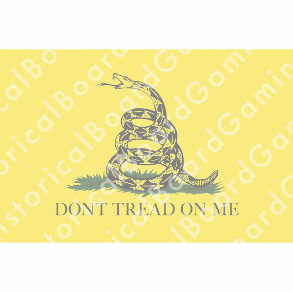 US Naval Gadsden (1775-83) Build Plate Flag