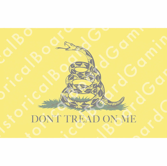 US Naval Gadsden (1775-83) Build Plate Flag