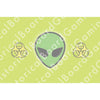 Alien Build Plate Flag