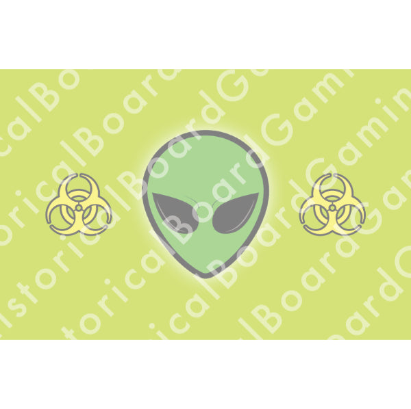 Alien Build Plate Flag