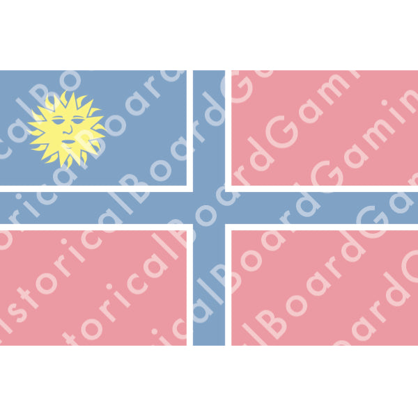 Creek Nation Build Plate Flag