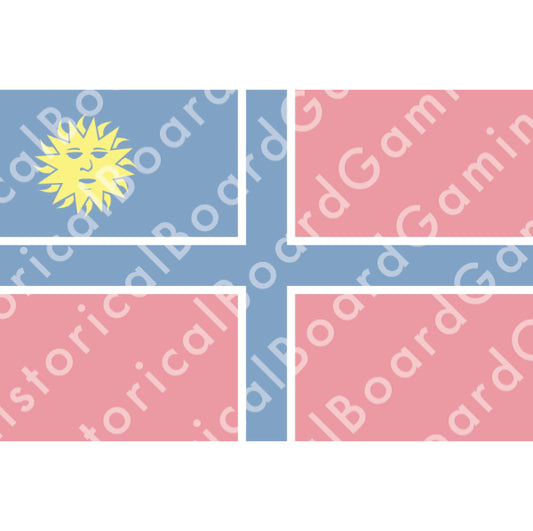 Creek Nation Build Plate Flag