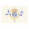 Kingdom of France (1638-1790) Build Plate Flag