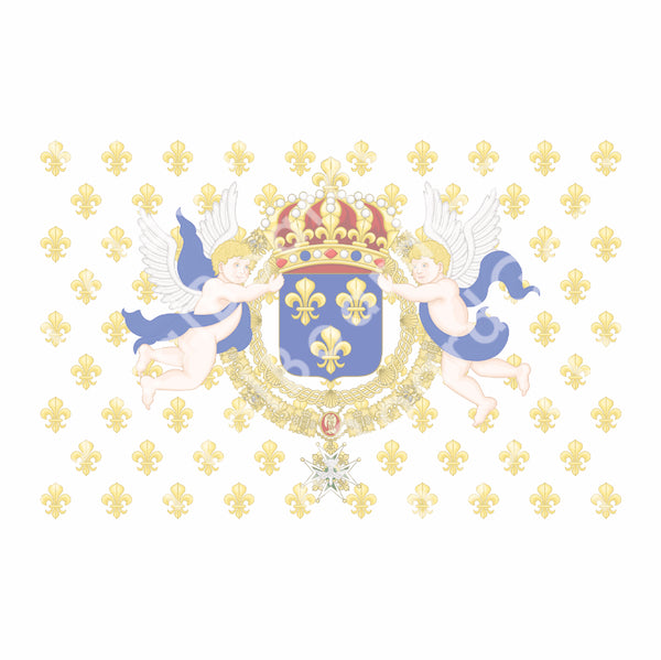 Kingdom of France (1638-1790) Build Plate Flag