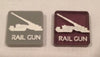 Leopold Railway Gun Marker (Acrylic) x5