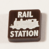 Rail Station Marker (Acrylic) x5