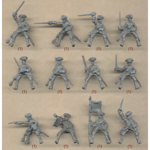 1/72 Jacobite Rebellion - 1745 British Regiment of Horse (Redbox)