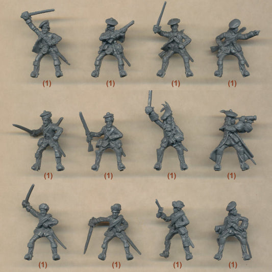 1/72 Jacobite Rebellion - Bonnie Prince Charlie and Scottish Cavalry (Redbox)