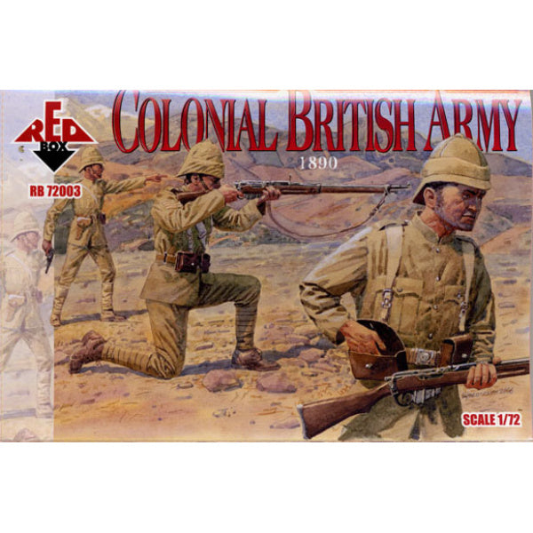 1/72 Colonial British Army Box (Redbox)