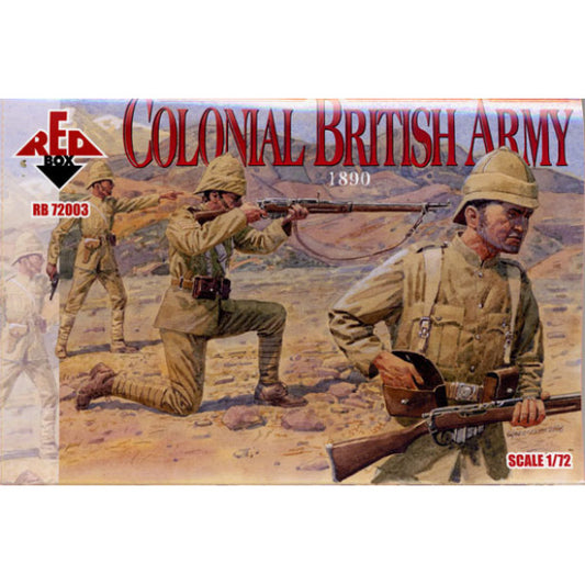 1/72 Colonial British Army Box (Redbox)