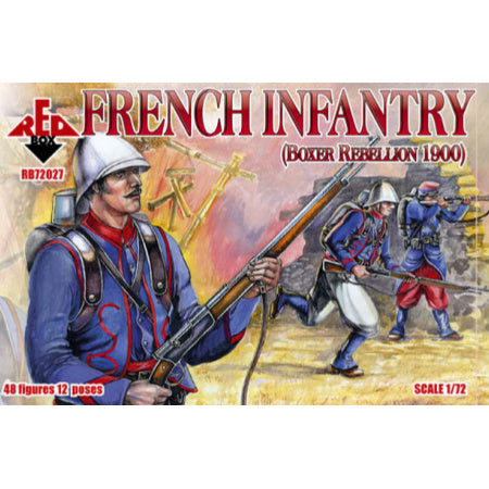 1/72 French Infantry Box (Redbox)