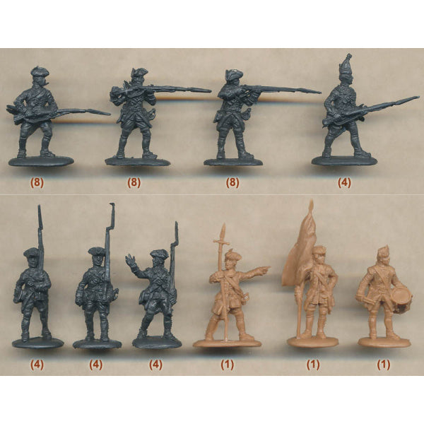 1/72 Jacobite Rebellion British Infantry (Redbox)