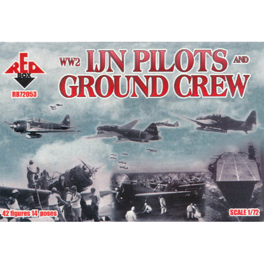 1/72 Japanese IJN Pilots Box (Redbox)