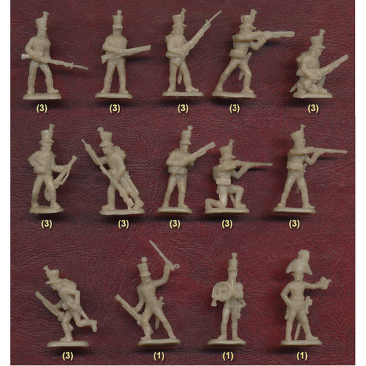 1/72 Napoleonic Russian Light Infantry (Jagers) (Redbox)