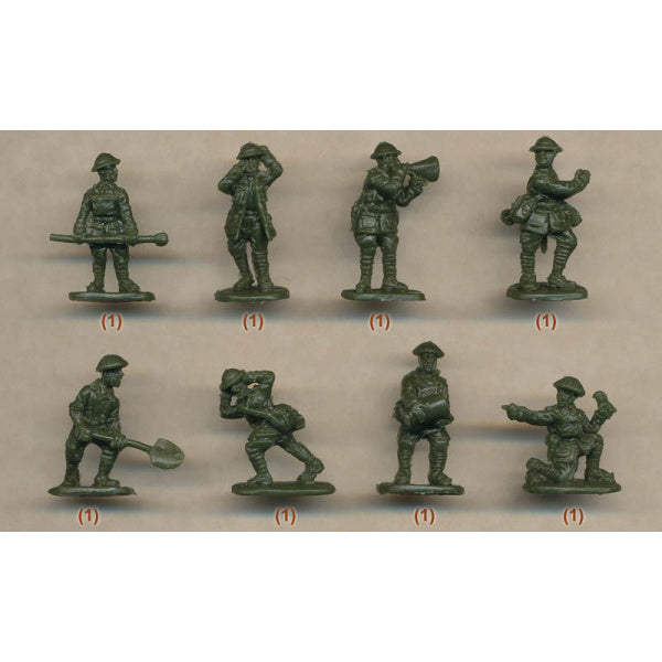 1/72 WWI 6-Inch Mk VII Cannon with British Crew (STR)
