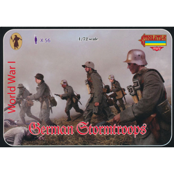 1/72 WW I German Stormtroops (STR)