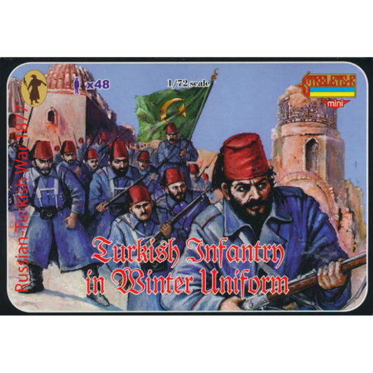 1/72 Russo-Turkish War - Turkish Infantry in Winter Uniform 1877 (STR)