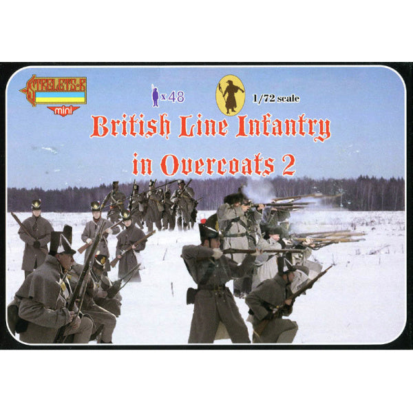 1/72 Napoleonic British Line Infantry in Overcoats 2 (STR)