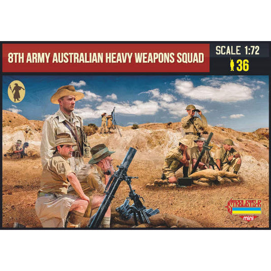 1/72 8th Army Australian Heavy Weapons Squad (STR)
