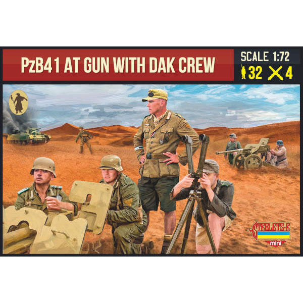 1/72 PzB41 AT Gun with DAK Crew (STR)