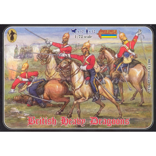1/72 Crimean War British Heavy Dragoons (STR)